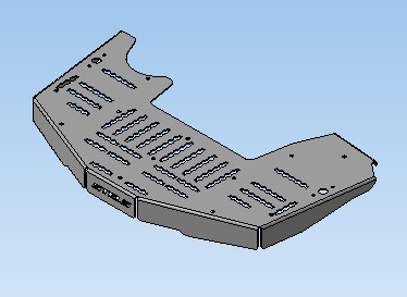 Накладка багажника переднего Stels Guepard A800GK-82210124 JU127211