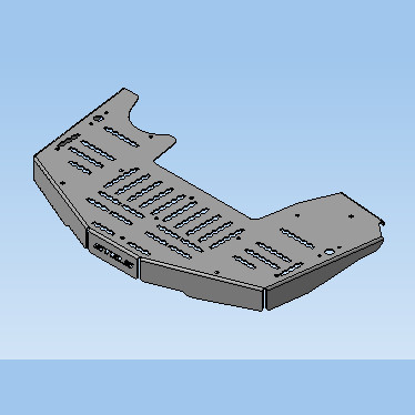 Накладка багажника переднего Stels Guepard A800GK-82210124 JU127211