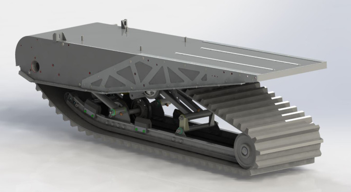 Задняя подвеска в сборе снегоход Stels Капитан L LU098688 Задняя подвеска в сборе снегоход Stels Капитан L LU098688