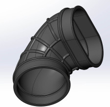 Патрубок Stels Guepard 2.0 A1000GK-13210103 LU101830