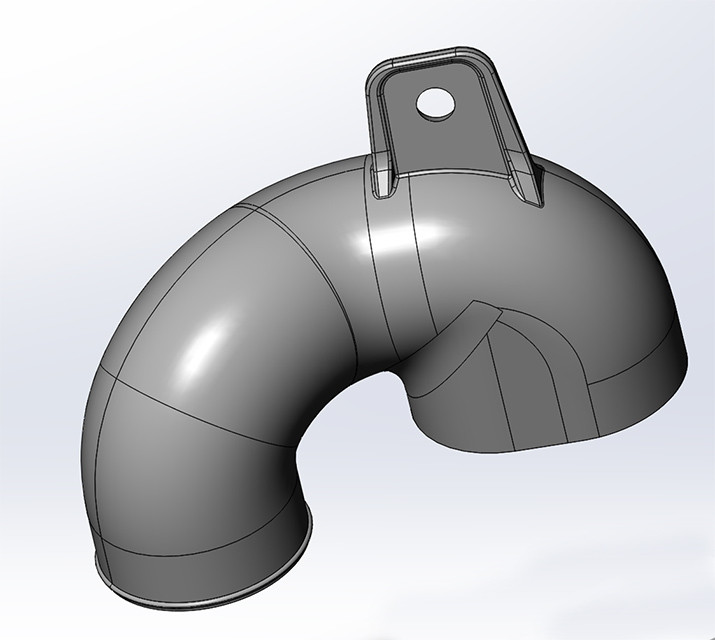 Патрубок Stels Guepard 2.0 A1000GK-13210106 LU101820 JU135594