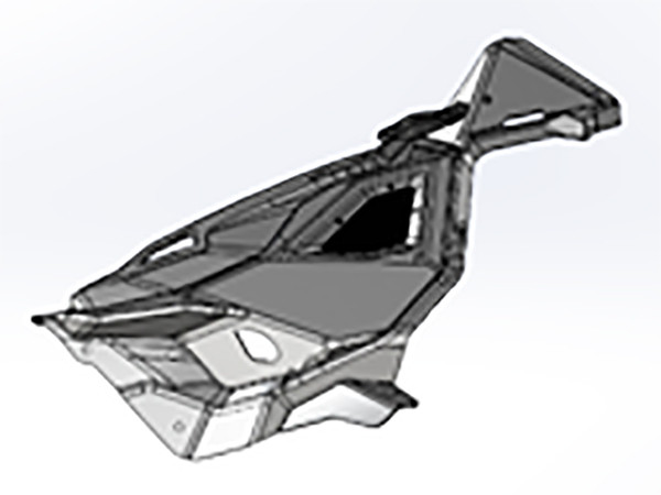 Бампер передний левый Ataman в сборе SA800T-84020120 RY000174