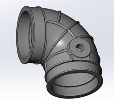 Патрубок Stels Guepard 2.0 A1000GK-11090102 LU100602