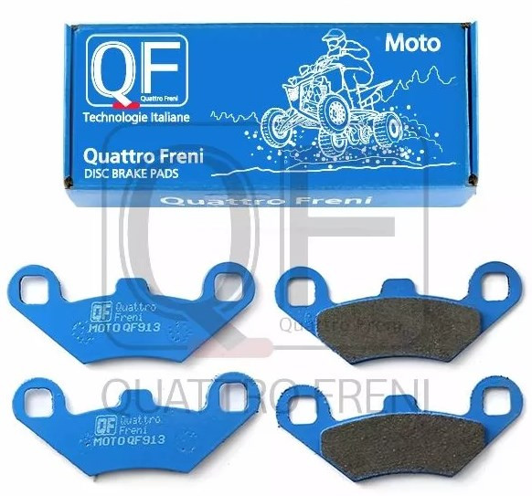 КОЛОДКИ ТОРМОЗНЫЕ ПЕРЕДНИЕ\ЗАДНИЕ QUATTRO FRENI СИфи мото QF913 КОЛОДКИ ТОРМОЗНЫЕ ПЕРЕДНИЕ\ЗАДНИЕ QUATTRO FRENI СИфи мото QF913