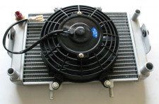 Радиатор системы охлаждения с эл.вентилятором Stels ATV 300B в сборе 2.6.01.0031_ LN001558