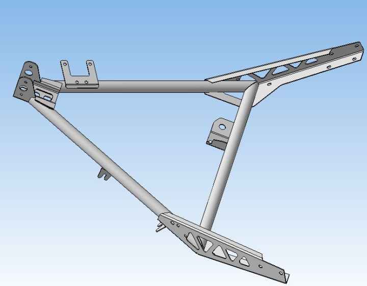 Опора руля передняя снегоход Stels Stavr JU121504 JU125881