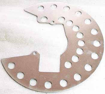 Кожух защитный тормозного диска Stels 500 Kazuma\GT C500-2304102 LU018432 Кожух защитный тормозного диска Stels 500 Kazuma\GT C500-2304102 LU018432