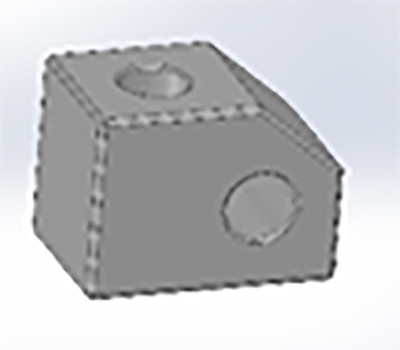 Корпус штока оси снегоход Stels Vityaz Ataman JU093056