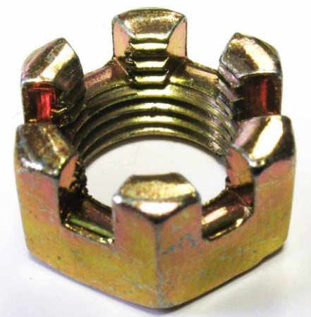 Гайка корончатая M12х1.25мм Stels Guepard сталь 9207-12-125 LU014083