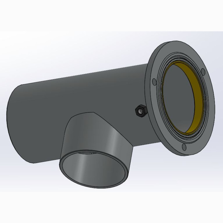 Стойка с боковиной правая со стопором снегоход Stels Viking 2.0 JU107246