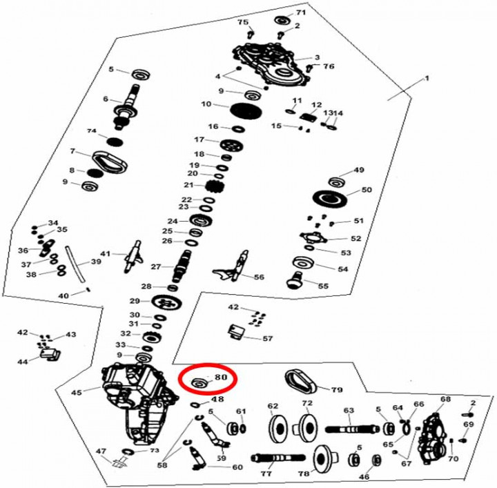 Втулка проставочная коробки передач 22x19x20мм Stels ATV 300B сталь 3.2.01.0560 LU019655 Втулка проставочная коробки передач 22x19x20мм Stels ATV 300B сталь 3.2.01.0560 LU019655