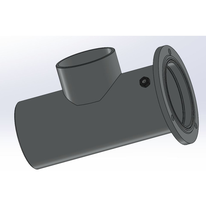 Стойка с боковиной левая со стопором снегоход Stels Viking 2.0 JU107245