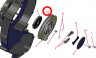 Трос механизма ручного стартера Stels Viking Ermak Moroz 600 24215-E03-0000 LU082287