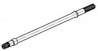 Вал входной коробки снегоход Stels Stavr JU121008 LU093497 JU120996