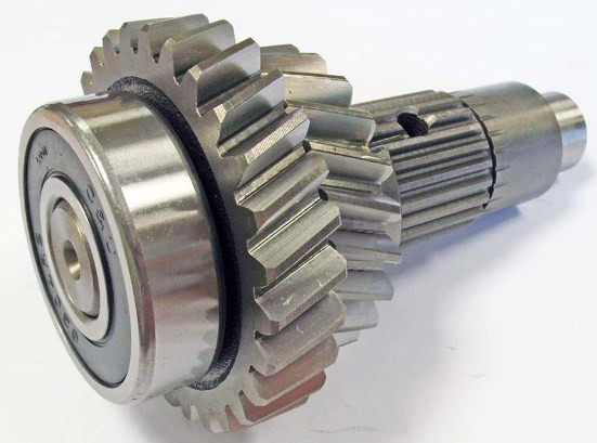 Вал промежуточный КПП с шестернями с подшипником 6304 снегоход Stels Viking 171200-800-0070 LU098088 LU079976