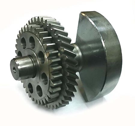 Вал передаточный с балансиром с шестернями в сборе Stels 500 K\GT 192MR-1022000 LU018251