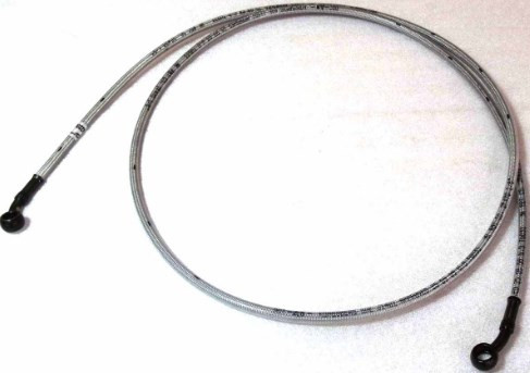 Шланг тормозной армированный 1600мм Stels Leopard 350606-102-0001 A220082A00 LU014151 LU083606 Шланг тормозной армированный 1600мм Stels Leopard 350606-102-0001 A220082A00 LU014151 LU083606