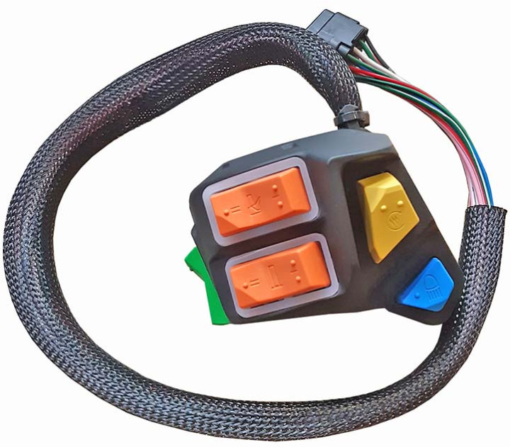 Блок переключателей рулевой, левый снегоход Stels Vityaz Ataman LU088440