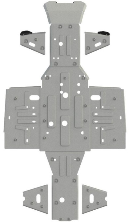 Защита алюминиевая квадроцикл Hisun HS1000ATV NEW H00022 40.5148 40.6084