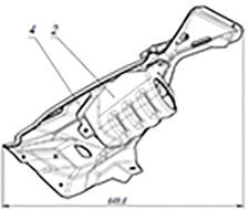 Бампер передний правый Ataman в сборе SA600T-84020140 RY000438
