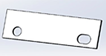 Планка ограничителя снегоход Stels Rosomaha Viking Stavr JU065227