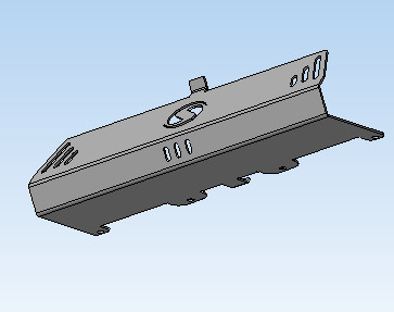 Щиток крышки бачка расширительного Stels Guepard A800GK-13000402-20 окраш JU134745