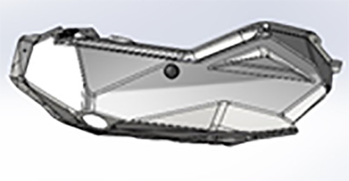 Кожух нижний левый Ataman в сборе SA800T-84020160 RY000178 Кожух нижний левый Ataman в сборе SA800T-84020160 RY000178