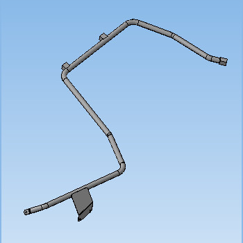 Защита боковая Stels Guepard A800GK-28030200-01 черная JU130515 JU129045