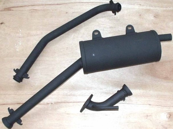 Глушитель выхлопной трубой в сборе Stels 500 GT C500B-1201010 LU052608 LU027280 Глушитель выхлопной трубой в сборе Stels 500 GT C500B-1201010 LU052608 LU027280