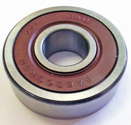 Подшипник 17x47x14 крышки вариатора Стелс Леопард/ КПП Hisun 500/700 6303 B12016030304 LU035507 LU022053