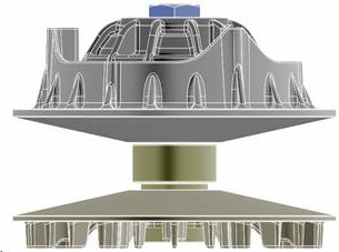 Шкив вариатора ведущий CVTech Stels Guepard 800\850 LU093546 LU098108