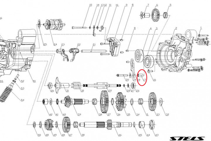 Втулка 10х14х15мм Stels Guepard сталь 9820-100-140-150 LU060238 Втулка 10х14х15мм Stels Guepard сталь 9820-100-140-150 LU060238