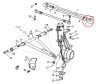 Наконечник рулевой тяги внешний Stels ATV 300 B (ЛЕВАЯ резьба) 3.1.01.1010 LU019055