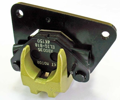 Суппорт дискового тормоза передний левый Stels Leopard DCP-YV555-L LU083611 LU058485