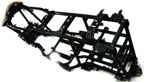 Рама мотовездехода STELS ATV 500 GT(ориг.лебедка) C500BJ-2801000 LU032541 Рама мотовездехода STELS ATV 500 GT(ориг.лебедка) C500BJ-2801000 LU032541